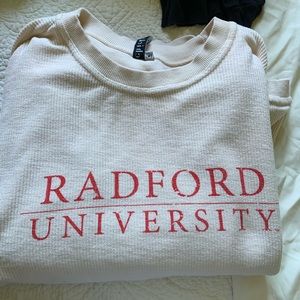 radford university sweatshirt